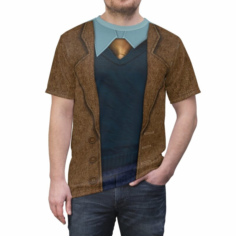 Vision Retro Brown Suit T-shirt, WandaVision Costume, Halloween Costume