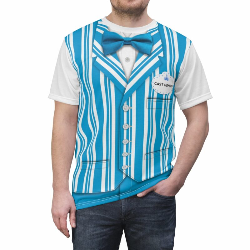 Blue Dapper Dan T-shirt, The Dapper Dans Costume, Halloween Costume