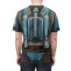 Death Watch T-shirt, Mandalorian Jetpack Cosplay Costume, Halloween Costume