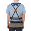 Cadaver Dans Horseshoe Apron T-shirt, Haunted Mansion Costume, Halloween Costume