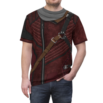 Kraglin Obfonteri T-shirt, Guardians of the Galaxy Vol. 3 Costume, Halloween Costume