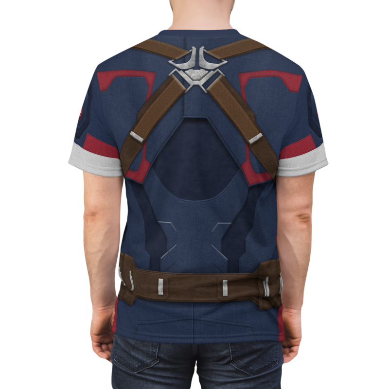 Captain America T-shirt, Avengers Age of Ultron Costume, Halloween Costume