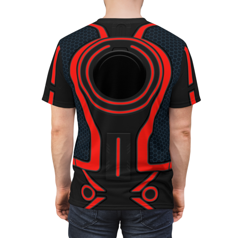 Red Tron T-shirt, Tron Legacy Costume, Halloween Costume