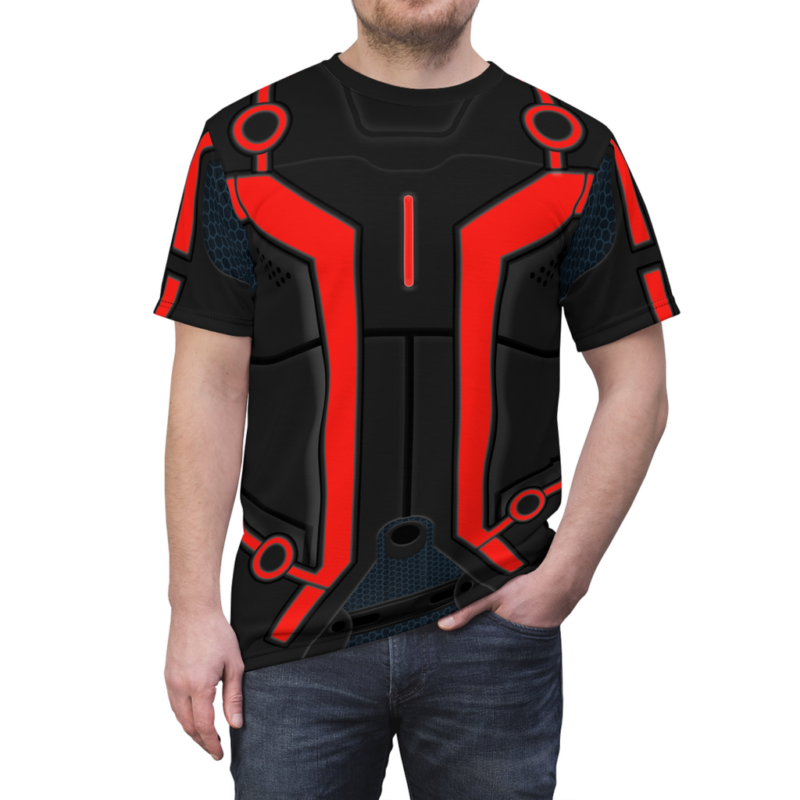 Tron Legacy Red Tron Cosplay Costume, Costume T-shirt