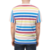 Allan Colorful Striped T-shirt, Doll Movie Costume, Halloween Costume