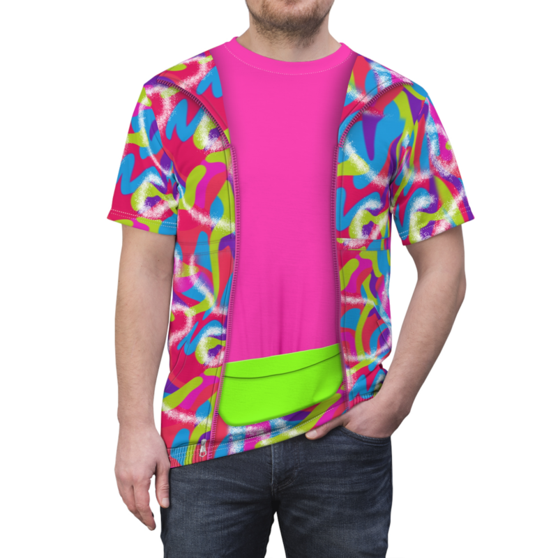 Ryan Neon Skate T-shirt, Doll Movie Costume, Halloween Costume