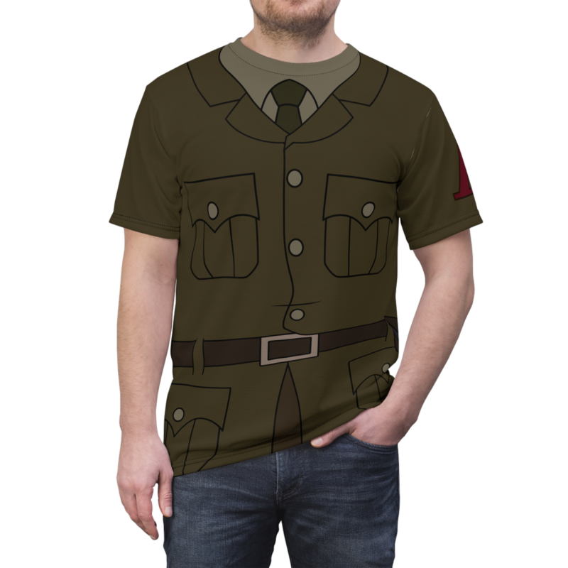 Commander Lyle Tiberius Rourke T-shirt, Atlantis The Lost Empire Costume, Halloween Costume