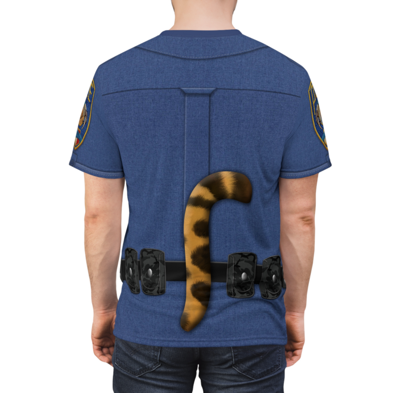 Clawhauser T-shirt, Zootopia Costume, Halloween Costume