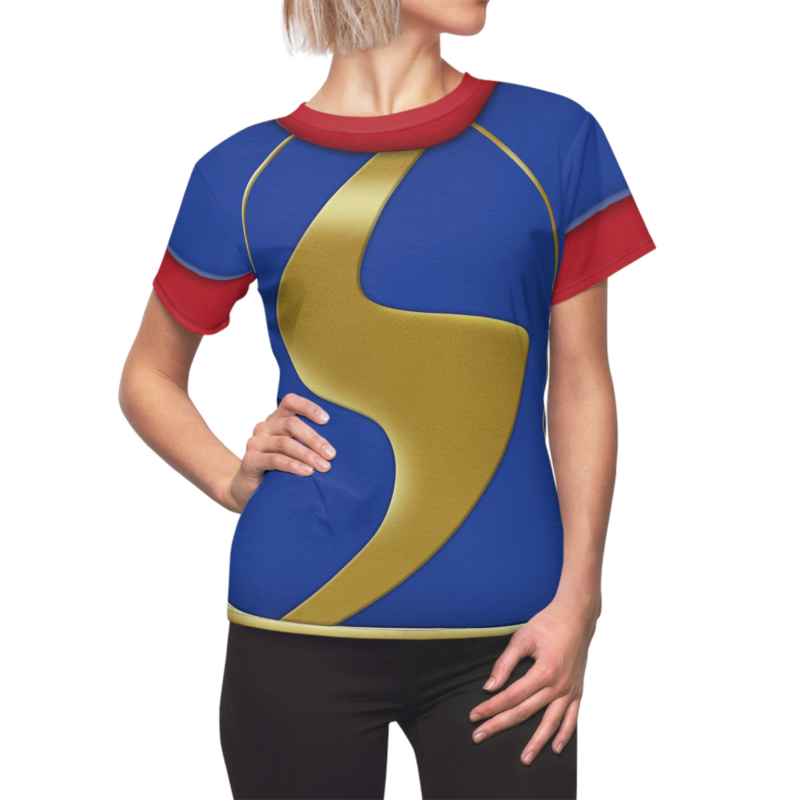 Ms. Marvel Women's T-shirt, Spidey and His Amazing Friends Costume, Halloween Costume