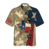 Texas Flag & Rodeo Hawaiian Shirt For Men