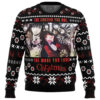 The Crazier You Are, The More You Love Christmas Kakegurui Ugly Christmas Sweater