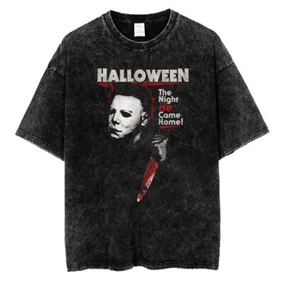 The Night He Came Home Michael Myers T-shirt, Halloween Movie T-Shirt, Halloween T-shirt