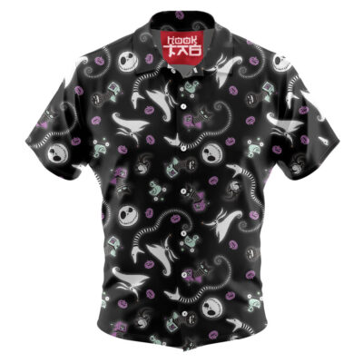 Jack Skellington Hawaiian Shirt, The Nightmare Before Christmas Hawaiian Shirt, Halloween Hawaiian Shirt