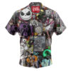 Jack Skellington & Sally Hawaiian Shirt, The Nightmare Before Christmas Hawaiian Shirt, Halloween Hawaiian Shirt