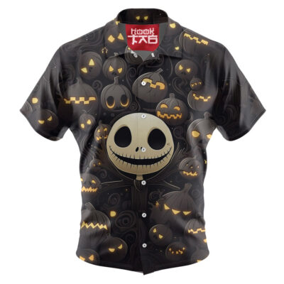 Jack Skellington Hawaiian Shirt, The Nightmare Before Christmas Hawaiian Shirt, Halloween Hawaiian Shirt