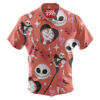 Jack Skellington & Sally Hawaiian Shirt, The Nightmare Before Christmas Hawaiian Shirt, Halloween Hawaiian Shirt