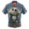 Jack Skellington Hawaiian Shirt, The Nightmare Before Christmas Hawaiian Shirt, Halloween Hawaiian Shirt