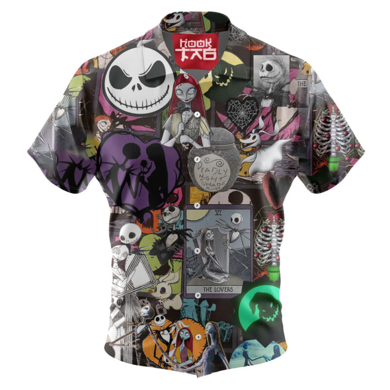 Jack Skellington Hawaiian Shirt, The Nightmare Before Christmas Hawaiian Shirt, Halloween Hawaiian Shirt