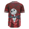 Jack Skellington Baseball Jersey, The Nightmare Before Christmas Baseball Jersey, Halloween Baseball Jersey