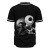 Jack Skellington Baseball Jersey, The Nightmare Before Christmas Baseball Jersey, Halloween Baseball Jersey