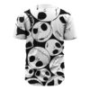 Jack Skellington Baseball Jersey, The Nightmare Before Christmas Baseball Jersey, Halloween Baseball Jersey