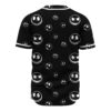 Jack Skellington Baseball Jersey, The Nightmare Before Christmas Baseball Jersey, Halloween Baseball Jersey