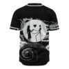 Jack Skellington & Sally Baseball Jersey, The Nightmare Before Christmas Baseball Jersey, Halloween Baseball Jersey