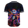 Jack Skellington Baseball Jersey, The Nightmare Before Christmas Baseball Jersey, Halloween Baseball Jersey