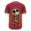 Jack Skellington Baseball Jersey, The Nightmare Before Christmas Baseball Jersey, Halloween Baseball Jersey