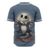 Jack Skellington Baseball Jersey, The Nightmare Before Christmas Baseball Jersey, Halloween Baseball Jersey