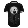 Jack Skellington Baseball Jersey, The Nightmare Before Christmas Baseball Jersey, Halloween Baseball Jersey