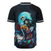 Jack Skellington & Sally Baseball Jersey, The Nightmare Before Christmas Baseball Jersey, Halloween Baseball Jersey