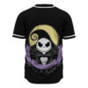 Jack Skellington Baseball Jersey, The Nightmare Before Christmas Baseball Jersey, Halloween Baseball Jersey