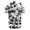 Jack Skellington Baseball Jersey, The Nightmare Before Christmas Baseball Jersey, Halloween Baseball Jersey