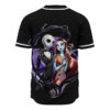 Jack Skellington & Sally Baseball Jersey, The Nightmare Before Christmas Baseball Jersey, Halloween Baseball Jersey