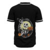 Jack Skellington Baseball Jersey, The Nightmare Before Christmas Baseball Jersey, Halloween Baseball Jersey