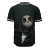 Jack Skellington Baseball Jersey, The Nightmare Before Christmas Baseball Jersey, Halloween Baseball Jersey