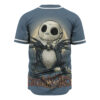 Jack Skellington Baseball Jersey, The Nightmare Before Christmas Baseball Jersey, Halloween Baseball Jersey