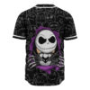 Jack Skellington Baseball Jersey, The Nightmare Before Christmas Baseball Jersey, Halloween Baseball Jersey