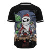 Jack Skellington Baseball Jersey, The Nightmare Before Christmas Baseball Jersey, Halloween Baseball Jersey