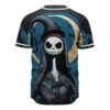 Jack Skellington Baseball Jersey, The Nightmare Before Christmas Baseball Jersey, Halloween Baseball Jersey