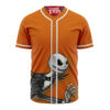 Jack Skellington Baseball Jersey, The Nightmare Before Christmas Baseball Jersey, Halloween Baseball Jersey