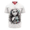 Jack Skellington & Sally Baseball Jersey, The Nightmare Before Christmas Baseball Jersey, Halloween Baseball Jersey