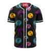 Jack Skellington & Sally Baseball Jersey, The Nightmare Before Christmas Baseball Jersey, Halloween Baseball Jersey