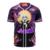 Jack Skellington Baseball Jersey, The Nightmare Before Christmas Baseball Jersey, Halloween Baseball Jersey