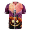 Jack Skellington Baseball Jersey, The Nightmare Before Christmas Baseball Jersey, Halloween Baseball Jersey