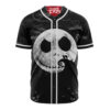 Jack Skellington Baseball Jersey, The Nightmare Before Christmas Baseball Jersey, Halloween Baseball Jersey