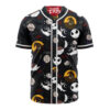 Jack Skellington Baseball Jersey, The Nightmare Before Christmas Baseball Jersey, Halloween Baseball Jersey