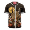 Jack Skellington & Sally Baseball Jersey, The Nightmare Before Christmas Baseball Jersey, Halloween Baseball Jersey