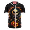 Jack Skellington Baseball Jersey, The Nightmare Before Christmas Baseball Jersey, Halloween Baseball Jersey